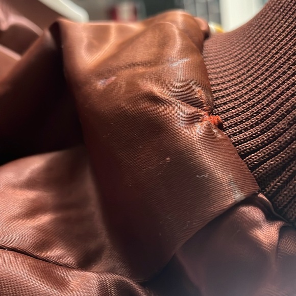 Rare Vintage San Diego PADRES MLB Cooperstown G-III Carl Banks Satin Jacket - Picture 16 of 17